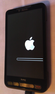 iOS on HTC HD2