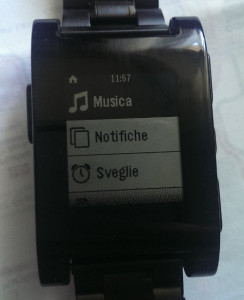 Pebble in italiano